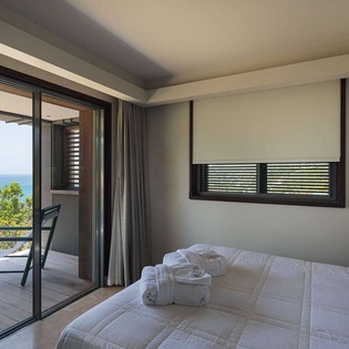 Bedroom at WV FEL, Lorient, St. Barthelemy