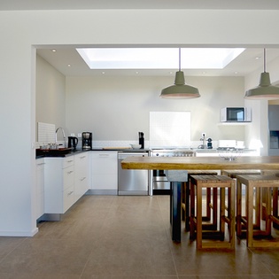 Kitchen at WV APK, Flamands, St. Barthelemy