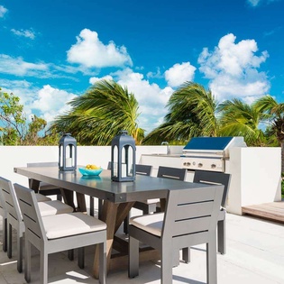 Dining Room at TC BCL, Leeward, Turks & Caicos