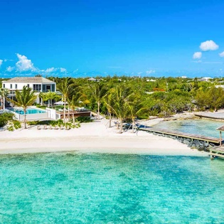 Aerial photo of TC CAB, Grace Bay/Leeward, Turks & Caicos
