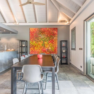 Dining Room at WV AVV, Vitet, St. Barthelemy