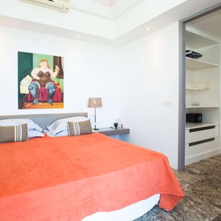 Bedroom at WV AGV, Vitet, St. Barthelemy