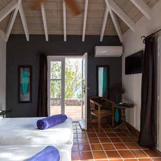 Bedroom at WV PAS, Lurin, St. Barthelemy