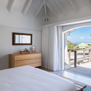 Bedroom at WV HBV, Flamands, St. Barthelemy