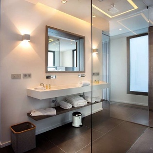 Bathroom at WV WAY, Colombier, St. Barthelemy