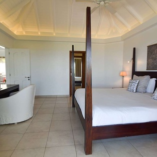Bedroom at WV ACR, Vitet, St. Barthelemy