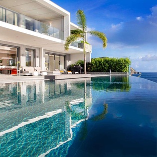 Villa Pool at WV AXL, Gustavia, St. Barthelemy