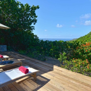 The view from WV MJP, Flamands, St. Barthelemy