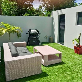 Patio at WV RID, Anse des Cayes, St. Barthelemy