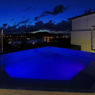 Villa Pool at WV ROS, Gustavia, St. Barthelemy