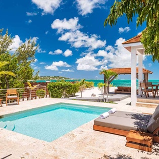 Villa Pool at PL BSK, Grace Bay Turtle Cove, Turks & Caicos
