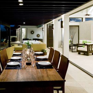 Dining Room at AXA KAM2, Little Harbour, Anguilla