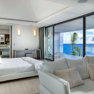 Bedroom at WV AXL, Gustavia, St. Barthelemy