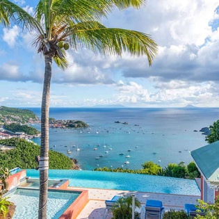 The view from WV MGO, Colombier, St. Barthelemy