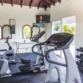 Gym at PIE LAS, Simpson Bay Lagoon, St. Martin