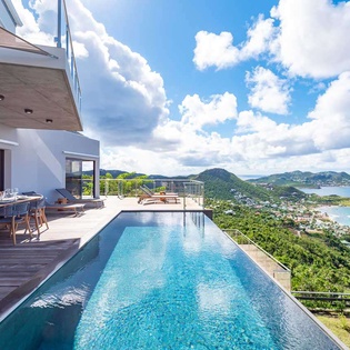 Villa Pool at WV GDV, Vitet, St. Barthelemy