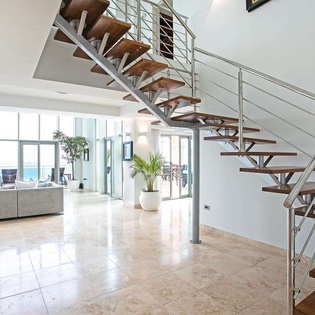 Interior of PIE COV, Beachfront/Cupecoy, St. Martin