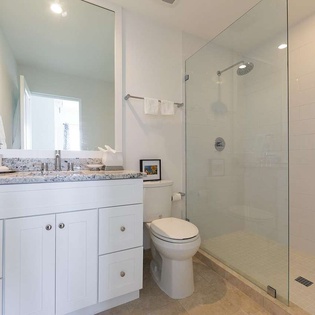 Bathroom at TC SFL, Long Bay Beach, Turks & Caicos