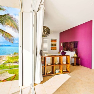 Bedroom at RIC LIM, Little Harbour, Anguilla