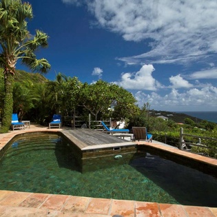 Villa Pool at WV KDY, Marigot, St. Barthelemy
