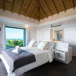 Bedroom at WV CLM, Vitet, St. Barthelemy