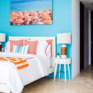 Bedroom at AXA CHM, Blowing Point, Anguilla
