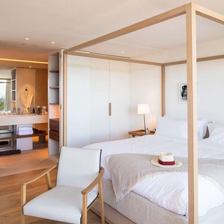 Bedroom at WV LER, Colombier, St. Barthelemy