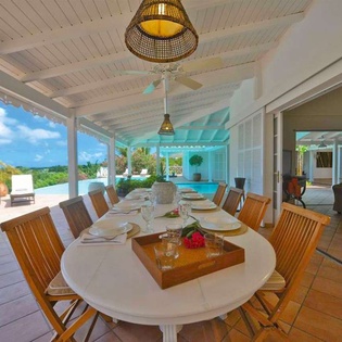 Dining Room at SXM JOE, Hillside/Terres Basses, St. Martin
