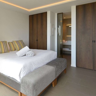 Bedroom at WV TSO, Colombier, St. Barthelemy