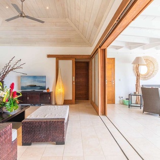 Living Room at WV MBL, St. Jean, St. Barthelemy