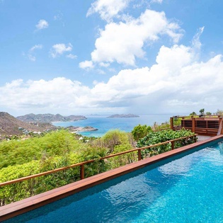 The view from WV JAB, Petite Saline, St. Barthelemy