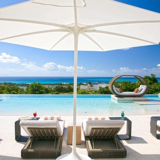Villa Pool at PIE AVN, Hillside/Terres Basses, St. Martin