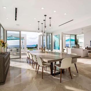 Dining Room at AXA KAN, West End, Anguilla