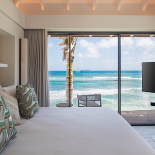 Bedroom at WV CTL, Lorient Beach, St. Barthelemy