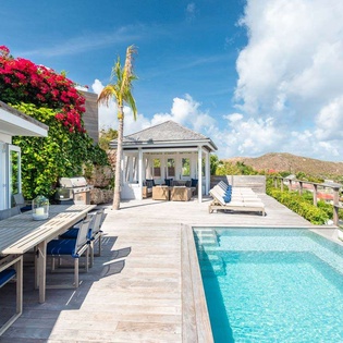 Villa Pool at WV RIG, St. Jean, St. Barthelemy
