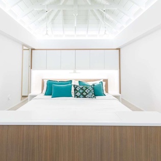 Bedroom at WV DZR, Colombier, St. Barthelemy
