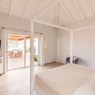 Bedroom at WV APE, St. Jean, St. Barthelemy