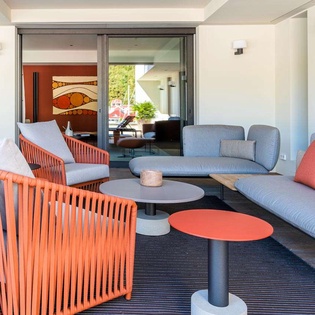 Terrace at WV PVL, Gustavia, St. Barthelemy