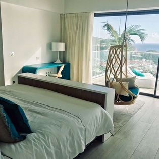 Bedroom at WV DZR, Colombier, St. Barthelemy