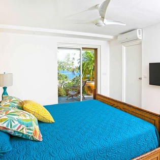 Bedroom at PIE LIB, Beach Side/Baie Rouge, St. Martin