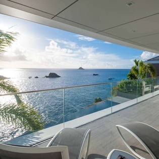 The view from WV AXL, Gustavia, St. Barthelemy