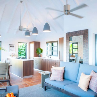 Living Room at WV LUM, Flamands, St. Barthelemy