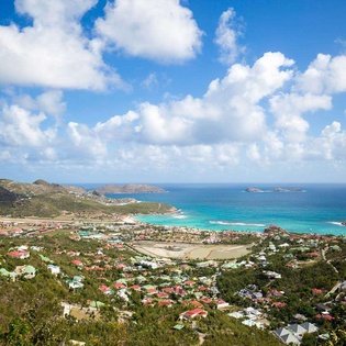 The view from WV PAS, Lurin, St. Barthelemy
