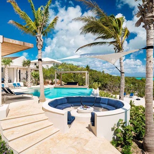 Deck at TC ALN, Chalk Sound/Taylors, Turks & Caicos