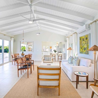 Living Room at PIE FAL, Hillside/Terres Basses, St. Martin