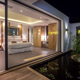 Bedroom at WV WAY, Colombier, St. Barthelemy