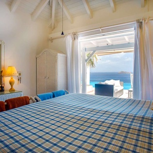 Bedroom at WV FRE, Pointe Milou, St. Barthelemy