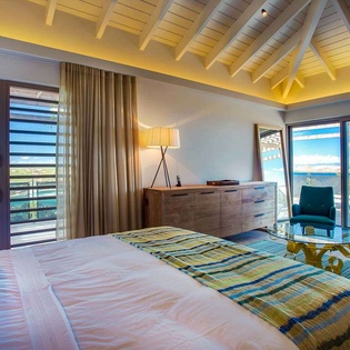 Bedroom at WV YEB, Pointe Milou, St. Barthelemy