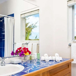 Bathroom at TC BRI, Chalk Sound/Taylors, Turks & Caicos