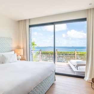 Bedroom at WV FLY, Anse des Cayes, St. Barthelemy